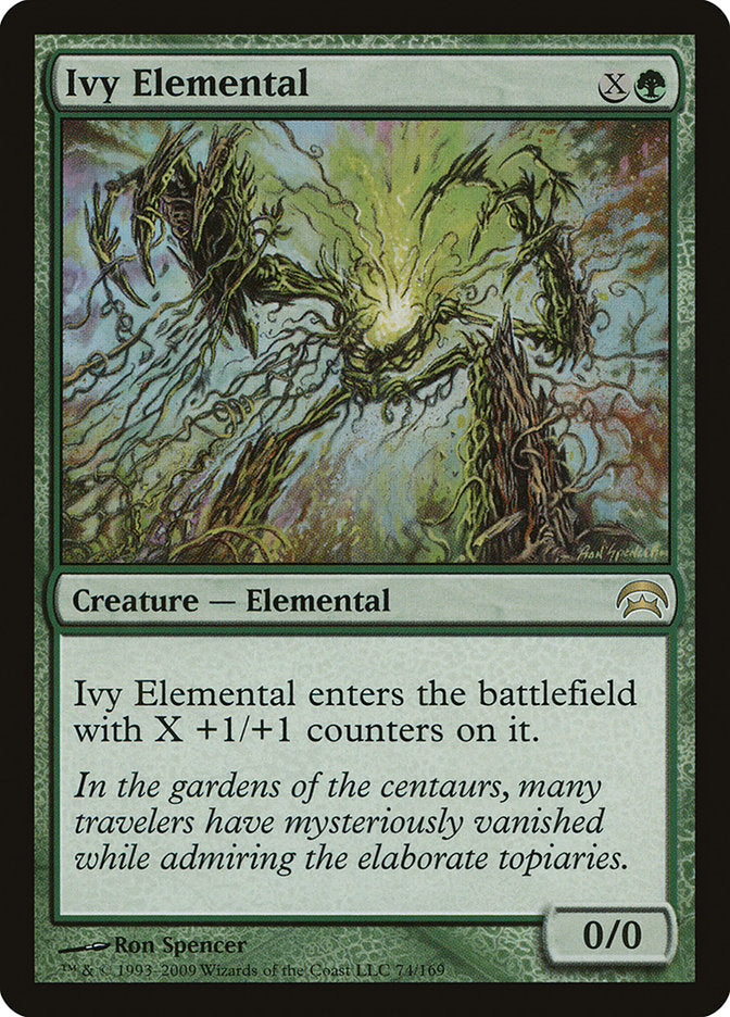 Ivy Elemental [Planechase] | Dumpster Cat Games