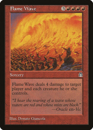 Flame Wave [Stronghold] | Dumpster Cat Games