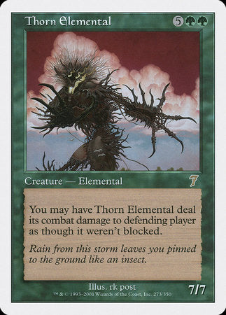 Thorn Elemental [Seventh Edition] | Dumpster Cat Games