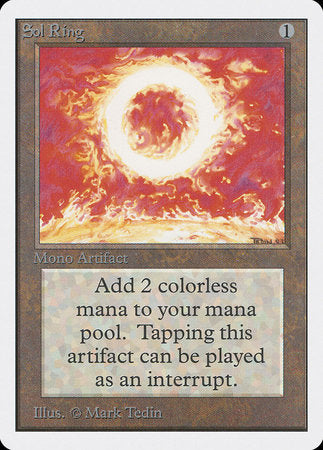 Sol Ring [Unlimited Edition] | Dumpster Cat Games