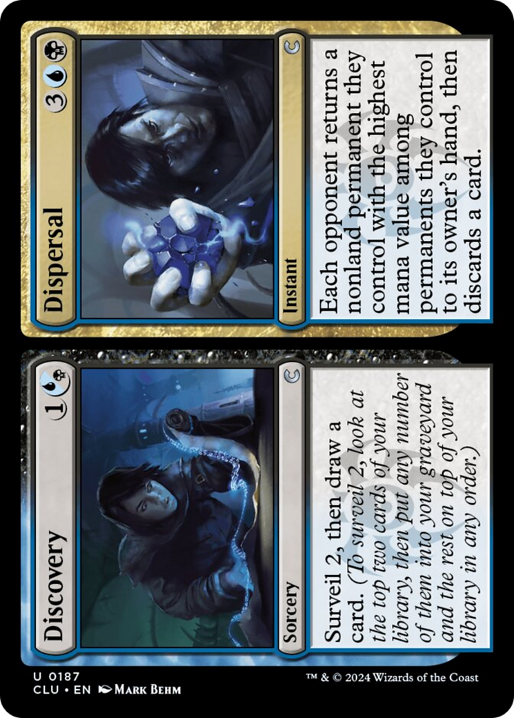 Discovery // Dispersal [Ravnica: Clue Edition] | Dumpster Cat Games