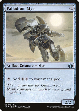 Palladium Myr [Iconic Masters] | Dumpster Cat Games