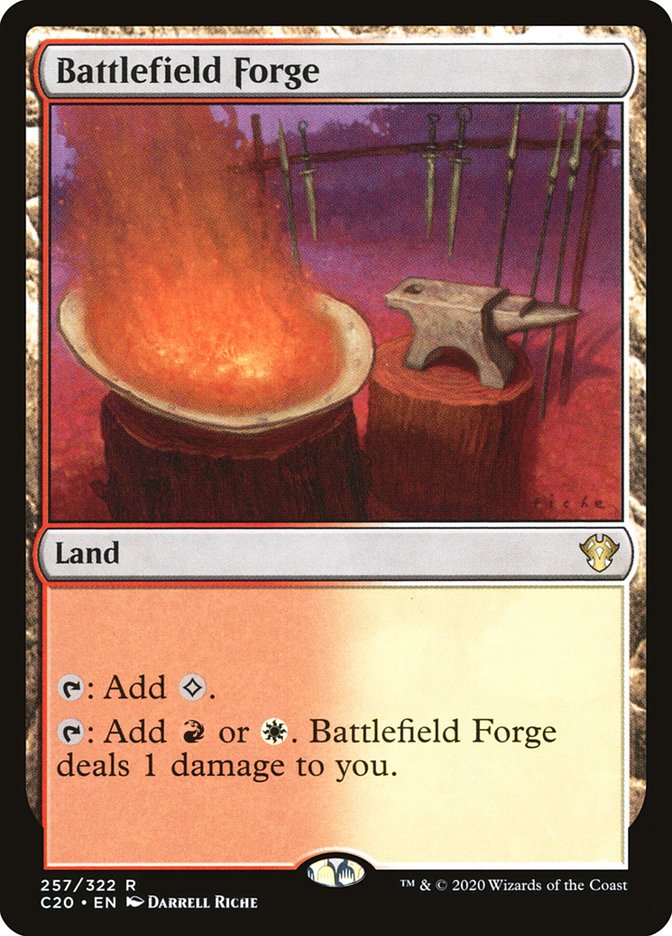 Battlefield Forge [Commander 2020] | Dumpster Cat Games