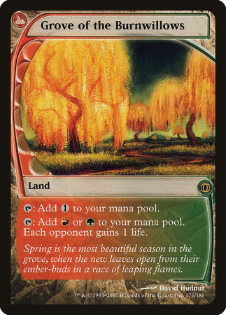 Grove of the Burnwillows [Future Sight] | Dumpster Cat Games