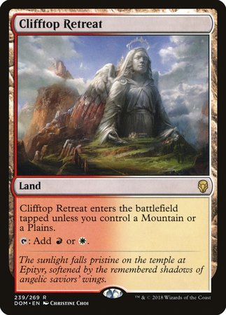 Clifftop Retreat [Dominaria] | Dumpster Cat Games
