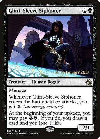 Glint-Sleeve Siphoner [Aether Revolt Promos] | Dumpster Cat Games