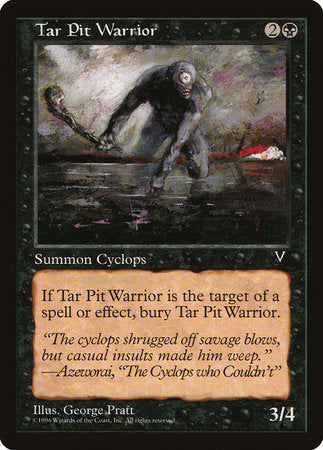 Tar Pit Warrior [Visions] | Dumpster Cat Games