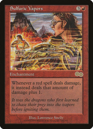 Sulfuric Vapors [Urza's Saga] | Dumpster Cat Games