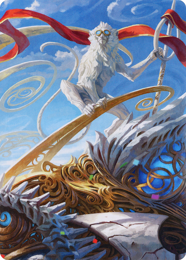 Ragavan, Nimble Pilferer Art Card [March of the Machine Art Series] | Dumpster Cat Games