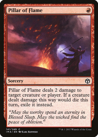 Pillar of Flame [Iconic Masters] | Dumpster Cat Games