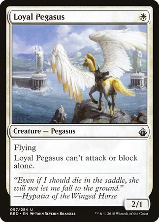 Loyal Pegasus [Battlebond] | Dumpster Cat Games