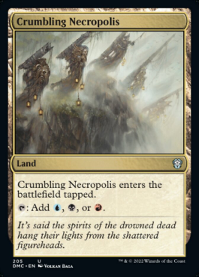 Crumbling Necropolis [Dominaria United Commander] | Dumpster Cat Games