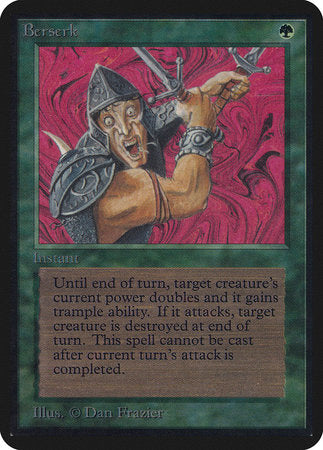 Berserk [Limited Edition Alpha] | Dumpster Cat Games