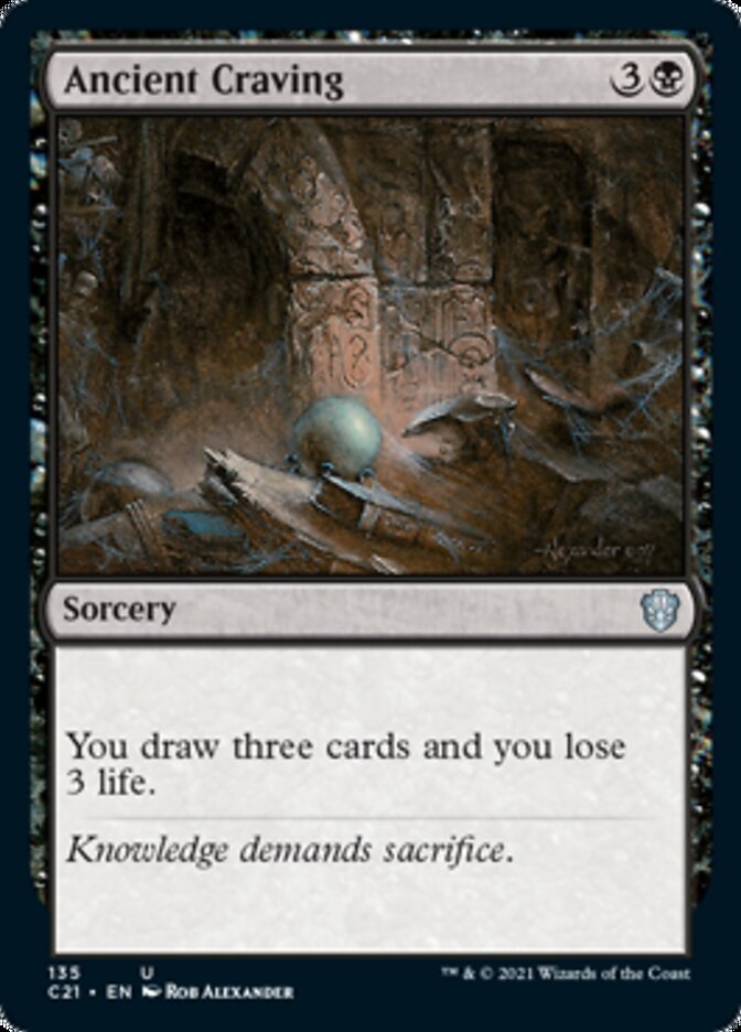 Ancient Craving [Commander 2021] | Dumpster Cat Games