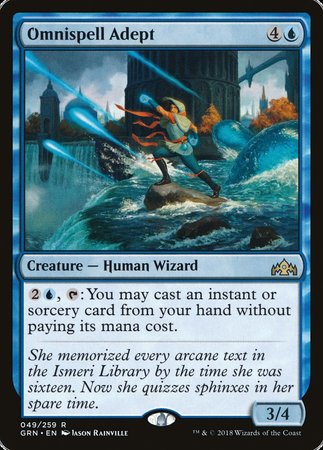 Omnispell Adept [Guilds of Ravnica] | Dumpster Cat Games