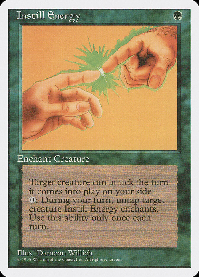 Instill Energy [Fourth Edition] | Dumpster Cat Games
