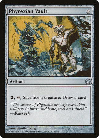 Phyrexian Vault [Duel Decks: Phyrexia vs. the Coalition] | Dumpster Cat Games