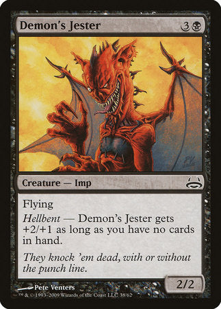 Demon's Jester [Duel Decks: Divine vs. Demonic] | Dumpster Cat Games