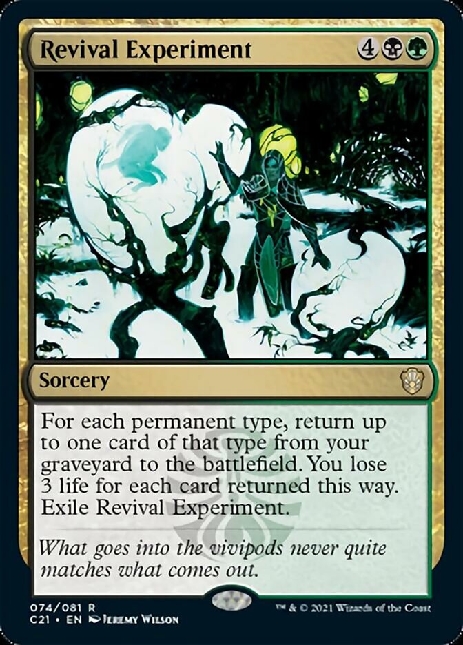 Revival Experiment [Commander 2021] | Dumpster Cat Games