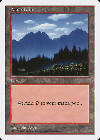Mountain (433) [Fifth Edition] | Dumpster Cat Games