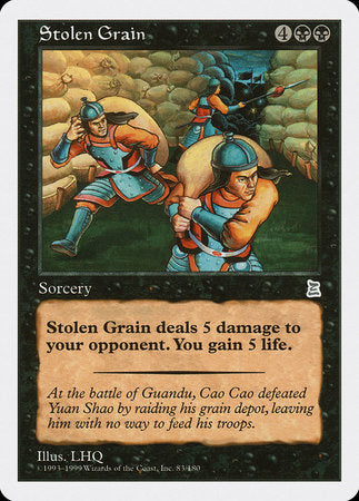 Stolen Grain [Portal Three Kingdoms] | Dumpster Cat Games