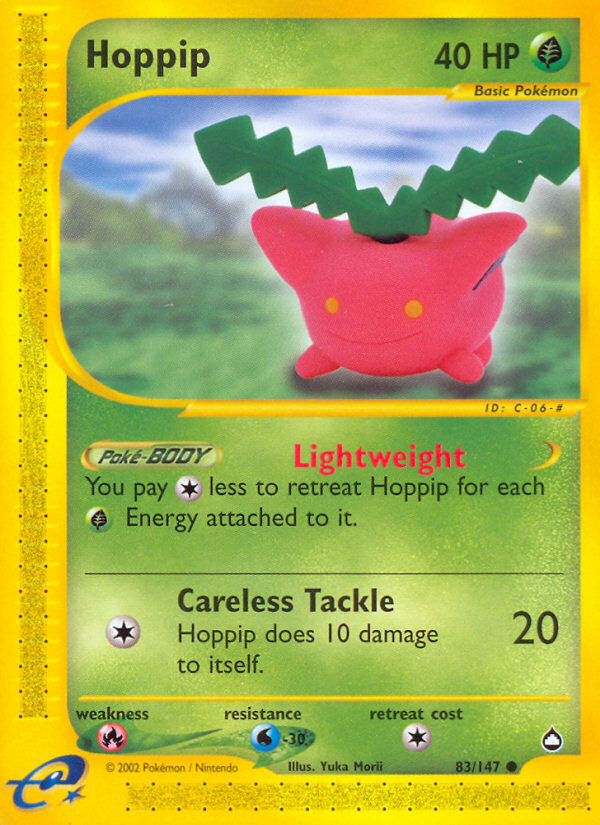 Hoppip (83/147) [Aquapolis] | Dumpster Cat Games