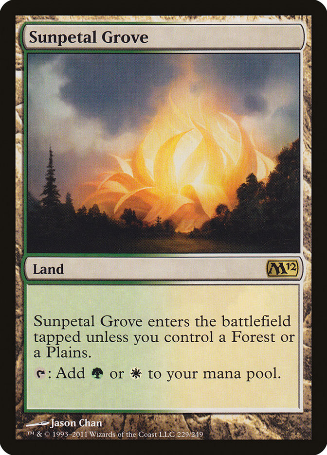 Sunpetal Grove [Magic 2012] | Dumpster Cat Games