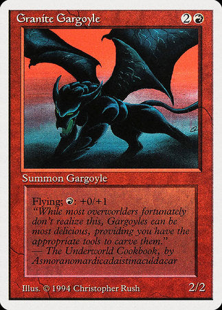 Granite Gargoyle [Summer Magic / Edgar] | Dumpster Cat Games