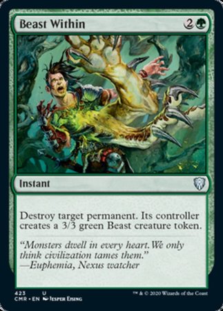 Beast Within [Commander Legends] | Dumpster Cat Games