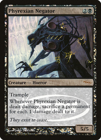 Phyrexian Negator [Judge Gift Cards 2004] | Dumpster Cat Games