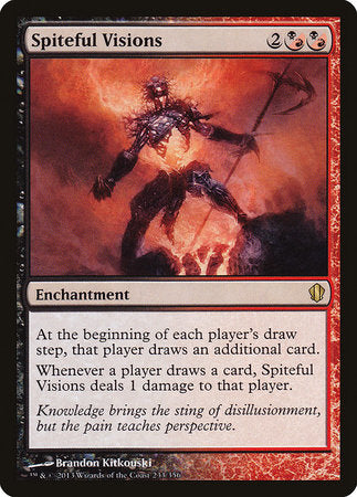 Spiteful Visions [Commander 2013] | Dumpster Cat Games