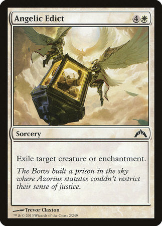 Angelic Edict [Gatecrash] | Dumpster Cat Games