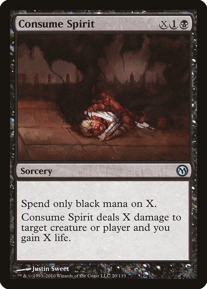 Consume Spirit [Duels of the Planeswalkers] | Dumpster Cat Games