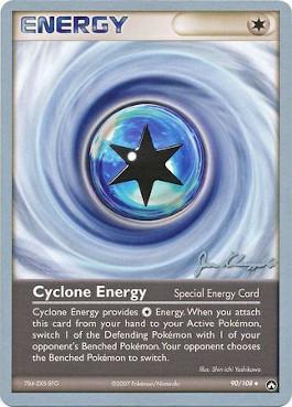 Cyclone Energy (90/108) (Psychic Lock - Jason Klaczynski) [World Championships 2008] | Dumpster Cat Games