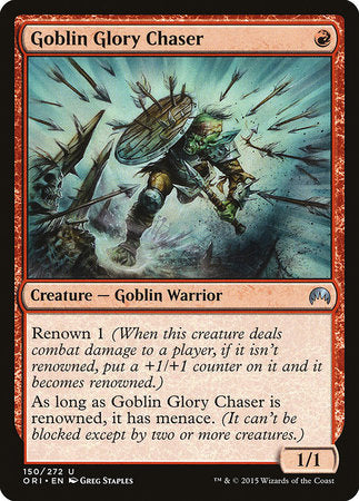 Goblin Glory Chaser [Magic Origins] | Dumpster Cat Games