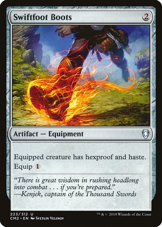 Swiftfoot Boots [Commander Anthology Volume II] | Dumpster Cat Games