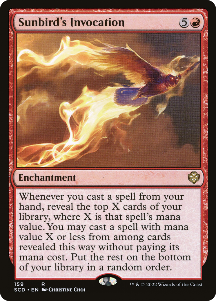 Sunbird's Invocation [Starter Commander Decks] | Dumpster Cat Games