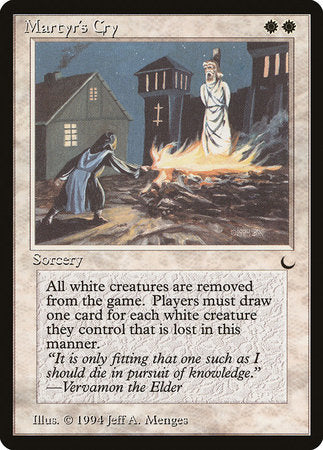 Martyr's Cry [The Dark] | Dumpster Cat Games