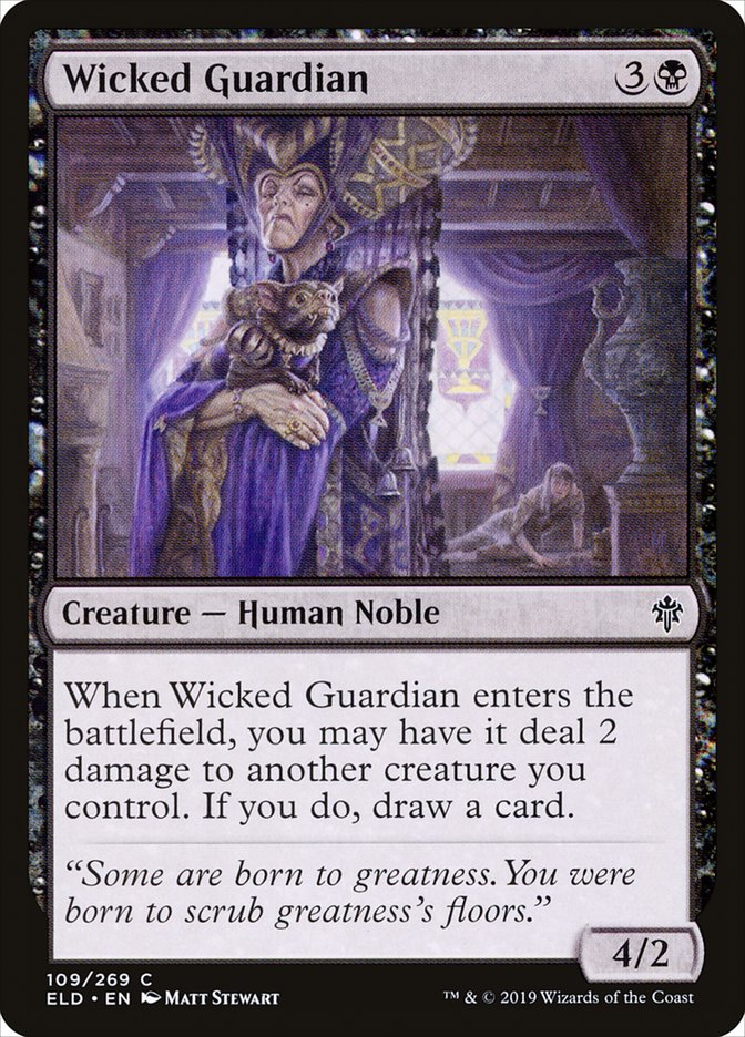 Wicked Guardian [Throne of Eldraine] | Dumpster Cat Games