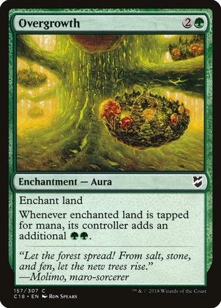 Overgrowth [Commander 2018] | Dumpster Cat Games