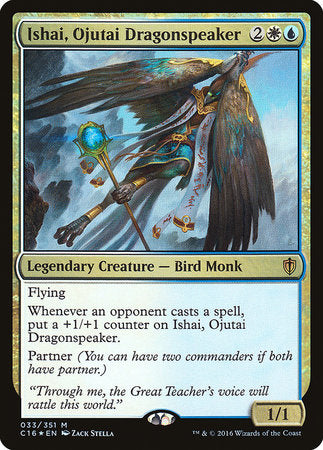Ishai, Ojutai Dragonspeaker [Commander 2016] | Dumpster Cat Games