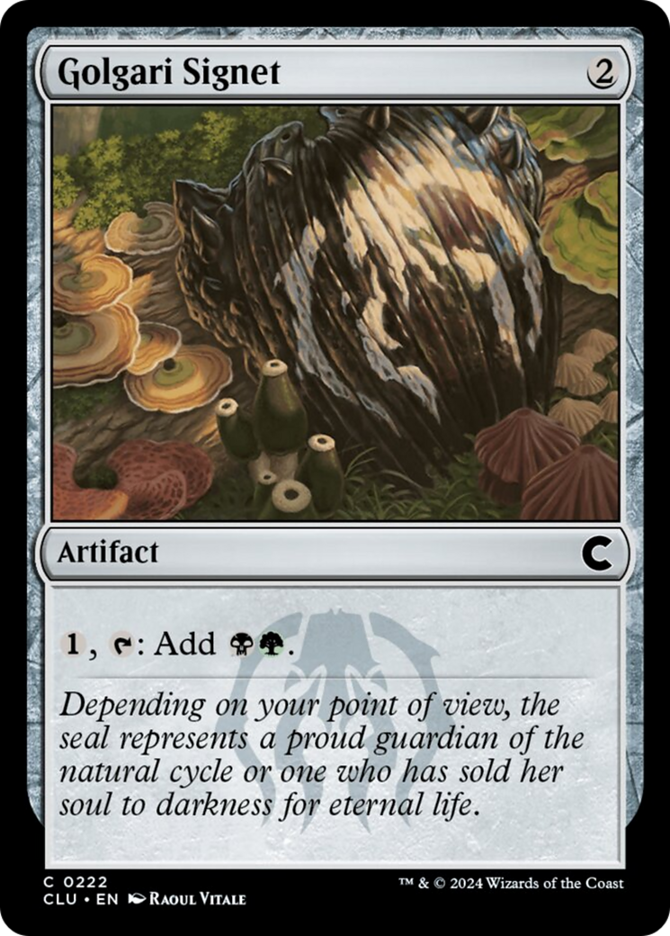 Golgari Signet [Ravnica: Clue Edition] | Dumpster Cat Games
