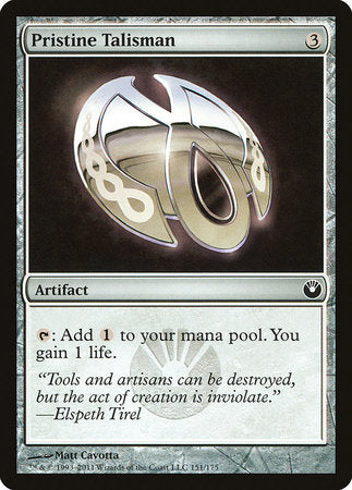 Pristine Talisman [New Phyrexia Promos] | Dumpster Cat Games