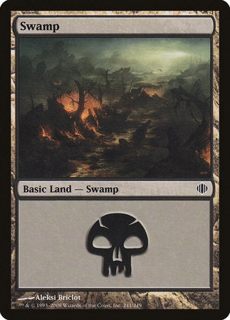 Swamp (241) [Shards of Alara] | Dumpster Cat Games