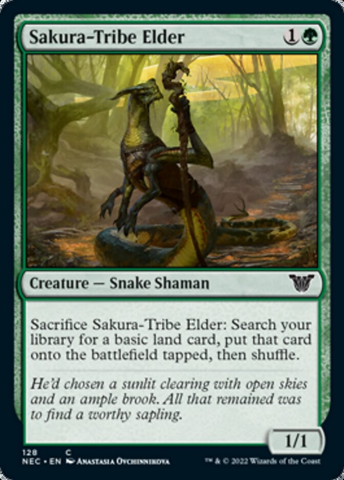 Sakura-Tribe Elder [Kamigawa: Neon Dynasty Commander] | Dumpster Cat Games