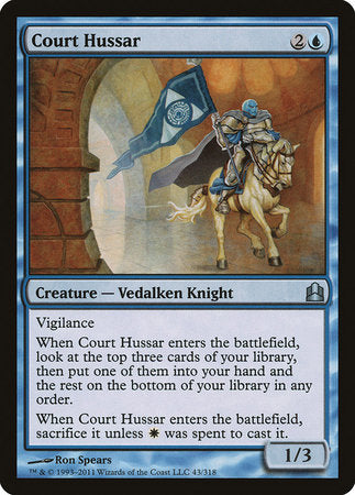 Court Hussar [Commander 2011] | Dumpster Cat Games