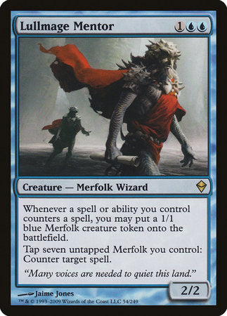 Lullmage Mentor [Zendikar] | Dumpster Cat Games