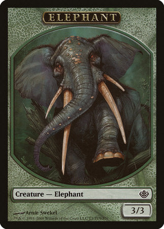Elephant Token [Duel Decks: Garruk vs. Liliana Tokens] | Dumpster Cat Games