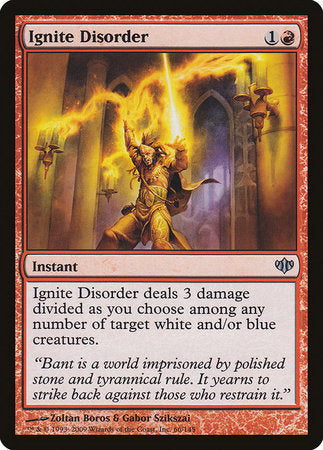 Ignite Disorder [Conflux] | Dumpster Cat Games