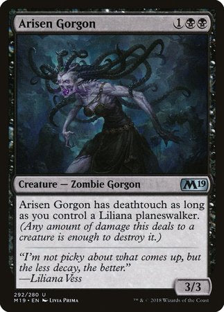 Arisen Gorgon [Core Set 2019] | Dumpster Cat Games